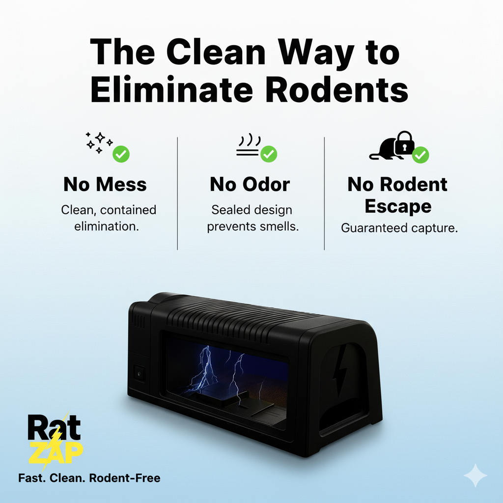 RatZap™ Electronic Rodent Trap